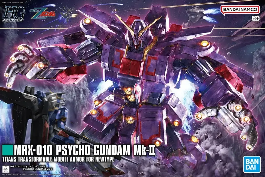 BANDAI MODEL KIT HG 1/144 PSYCHO GUNDAM MK II