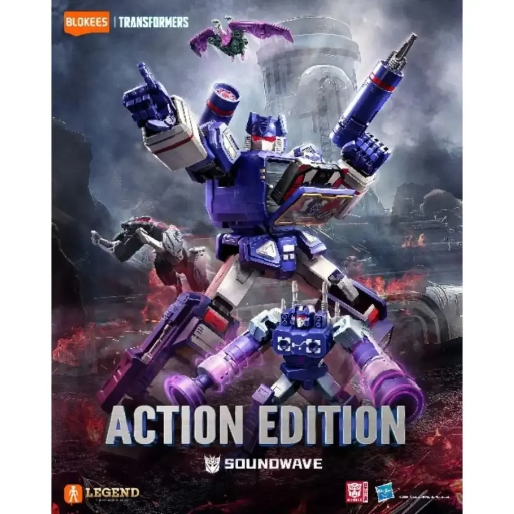 [PREORDER] BLOKEES TRANSFORMERS ACTION EDITION SOUNDWAVE