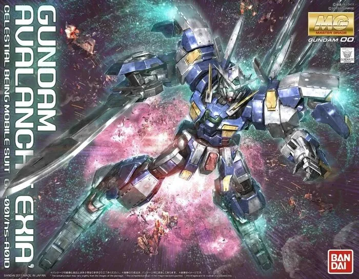 BANDAI MASTER GRADE MG 1/100 AVALANCHE EXIA