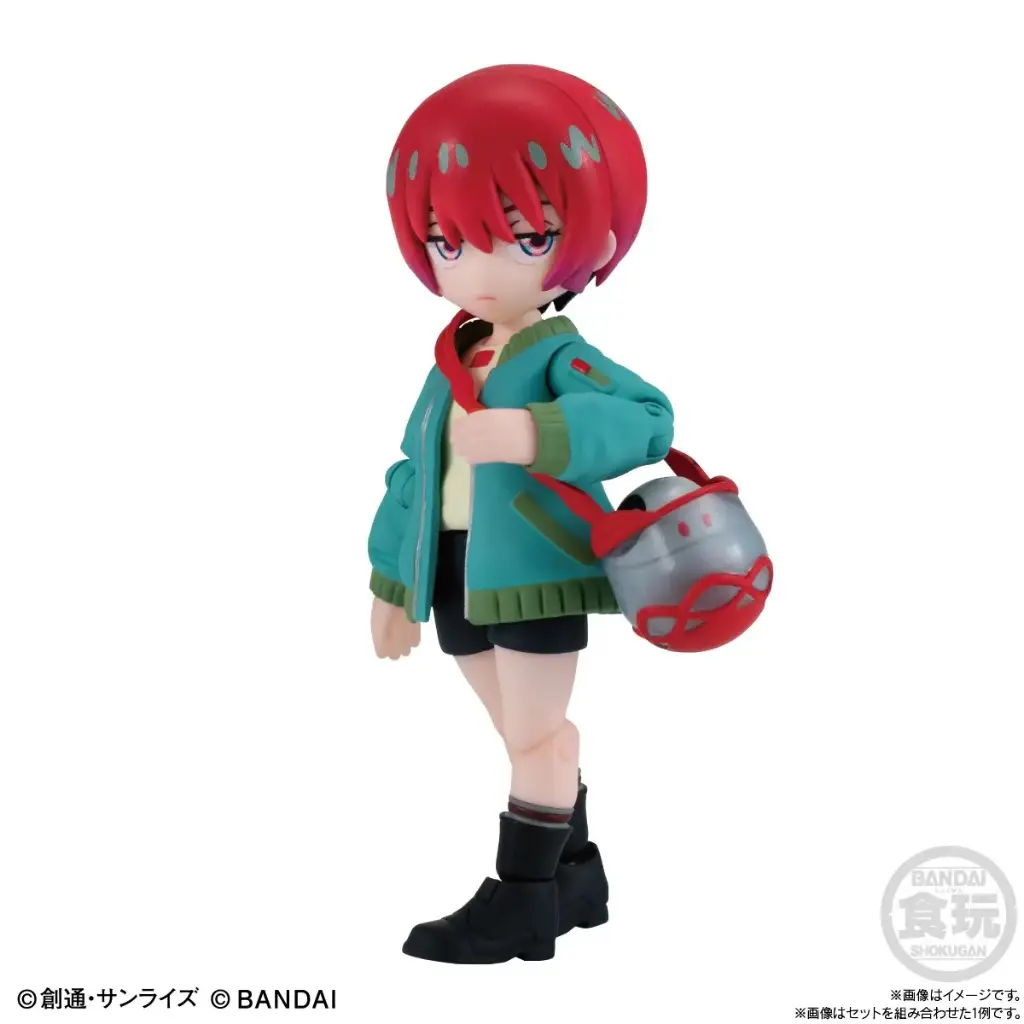 [PREORDER] LINK TRAVELERS「MOBILE SUIT GUNDAM GQUUUUUUX 」'S WORLD MACHU COORDINATE SET W/O GUM