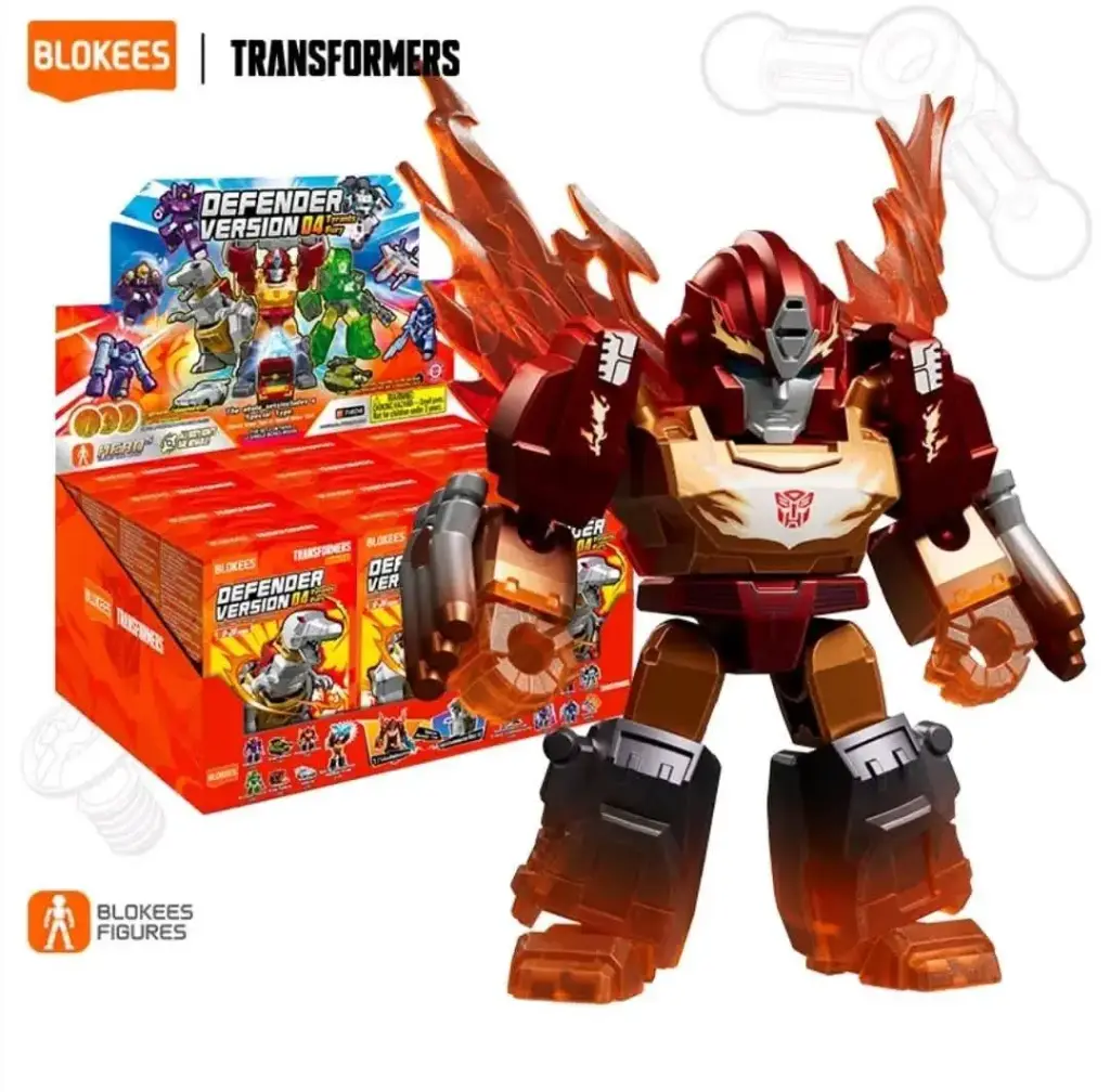 ACTION FIGURE BLOKEES TRANSFORMER DEFENDER VERSION 04 DV 04 GALAXY SHINING TYRANTS FURY