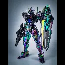 [PREORDER] KL MODEL FM 1/100 AERIAL FIGHTER PRISM CLEAR VER MODEL KIT