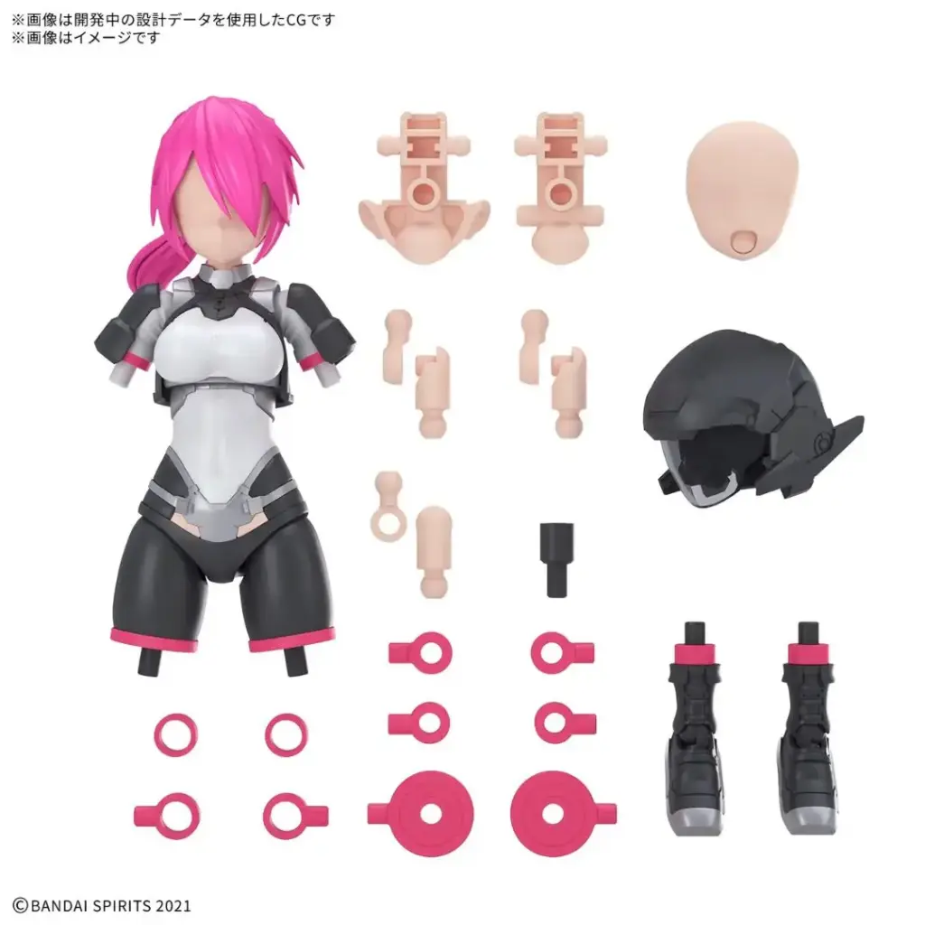 [PREORDER] 30MS OPTION PARTS SET 24 (TURBO COSTUME BETA) [COLOR A]