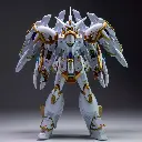 CHIBA MODEL HG 1/144 BLACK KNIGHT SQUAD CAL-RE. A MODEL KIT