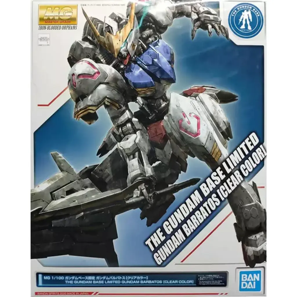 MG BANDAI GUNDAM BARBATOS CLEAR COLOR PBANDAI