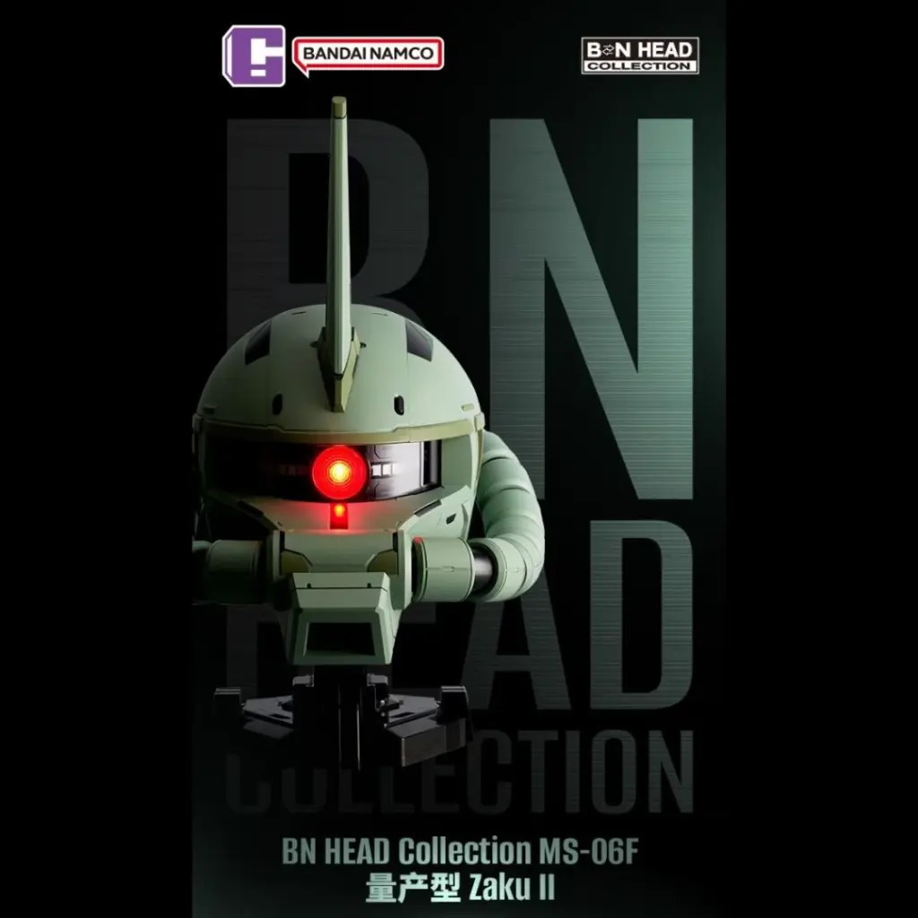 [PREORDER] BN HEAD COLLECTION MS-06F ZAKU II