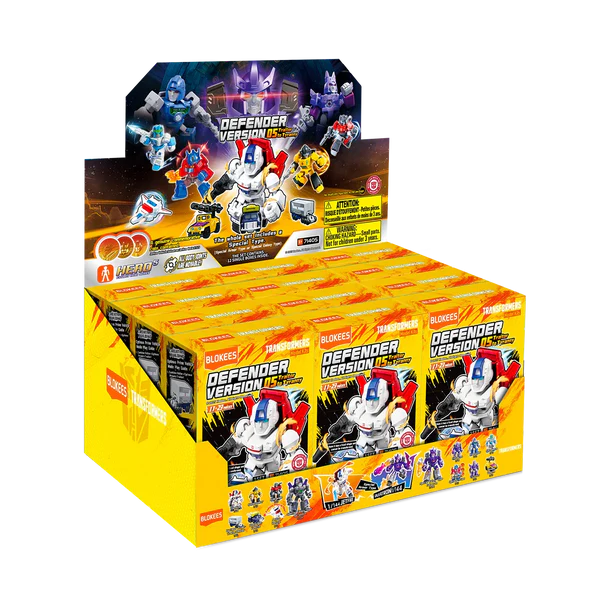 ACTION FIGURE BLOKEES TRANSFORMER DEFENDER VERSION 05 DV 05 TRAITOR TO TYRANNY