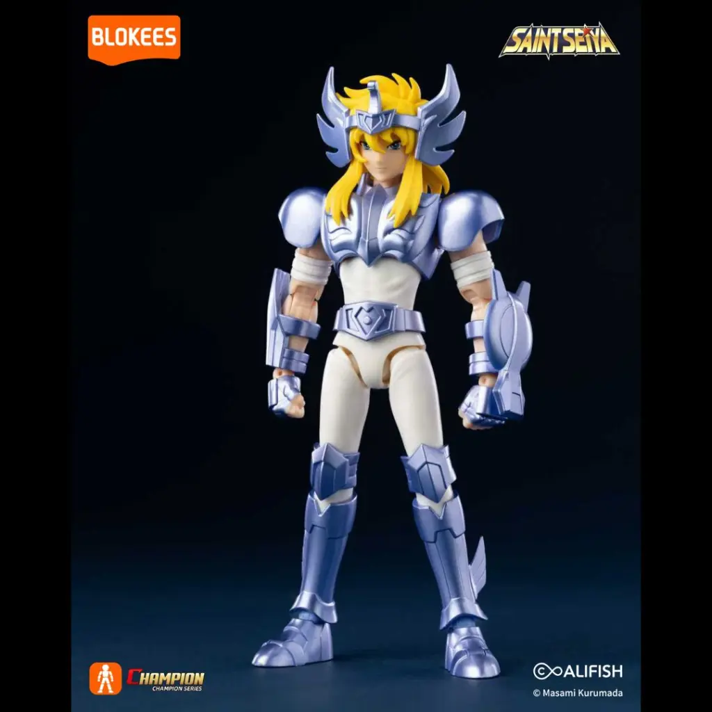 ACTION FIGURE BLOKEES SAINT SEIYA CHAMPION CLASS CC 07 CYGNUS HYOGA 