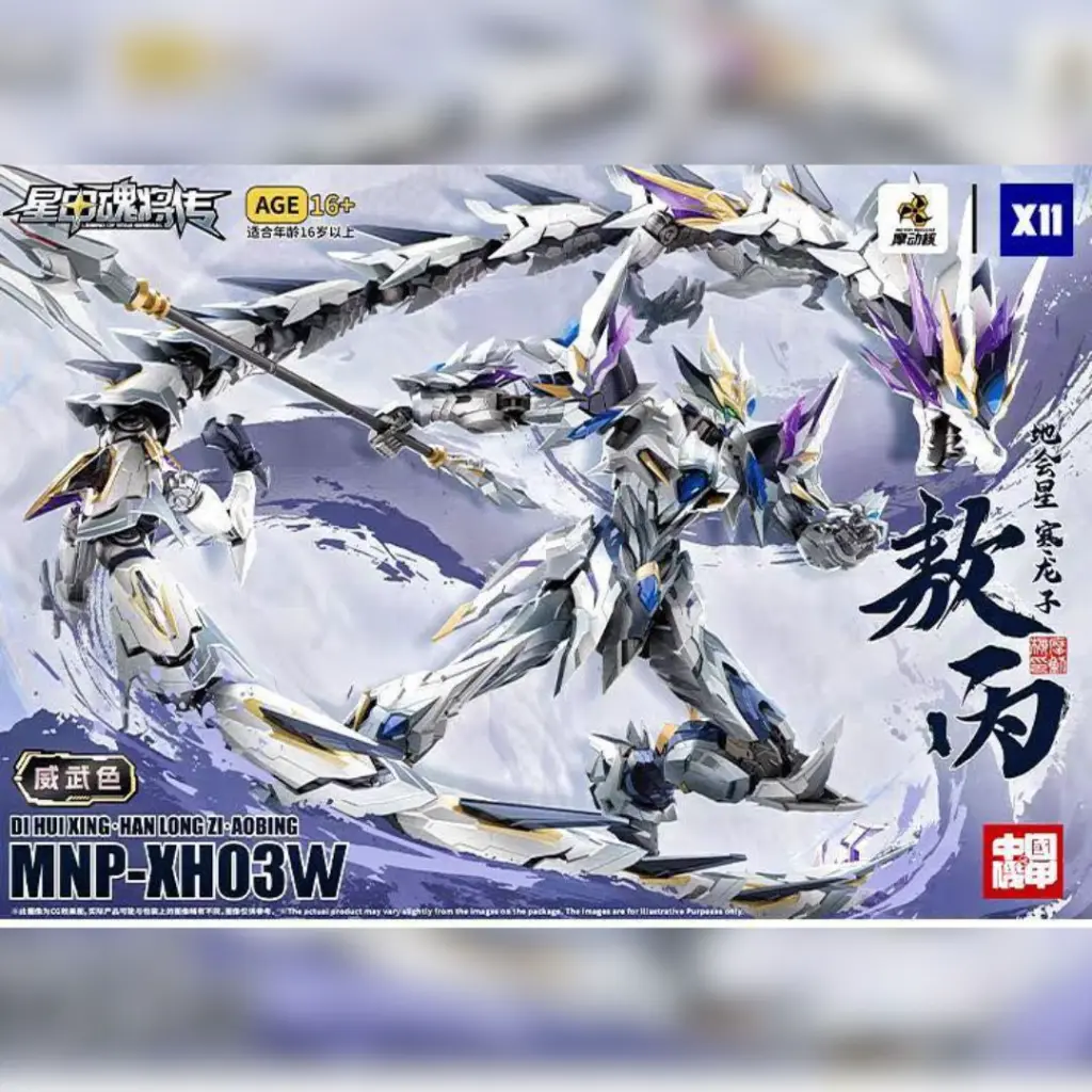MOTOR NUCLEAR MNP-XH03W 1/100 AOBING WHITE VER MODEL KIT (METAL FRAME) LIMITED EDITION