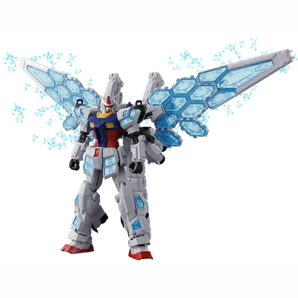 BANDAI 1/144 RX-78F00/E GUNDAM（EX-001 G.L.R.S.S. FEATHER UNIT)