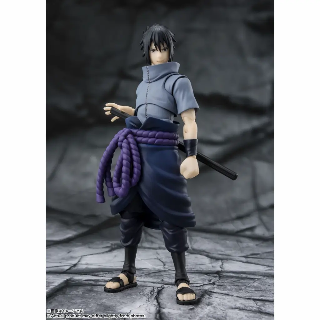 S.H.FIGUARTS ACTION FIGURE BANDAI SHF SASUKE UCHIHA -SOLITARY SHINOBI- 