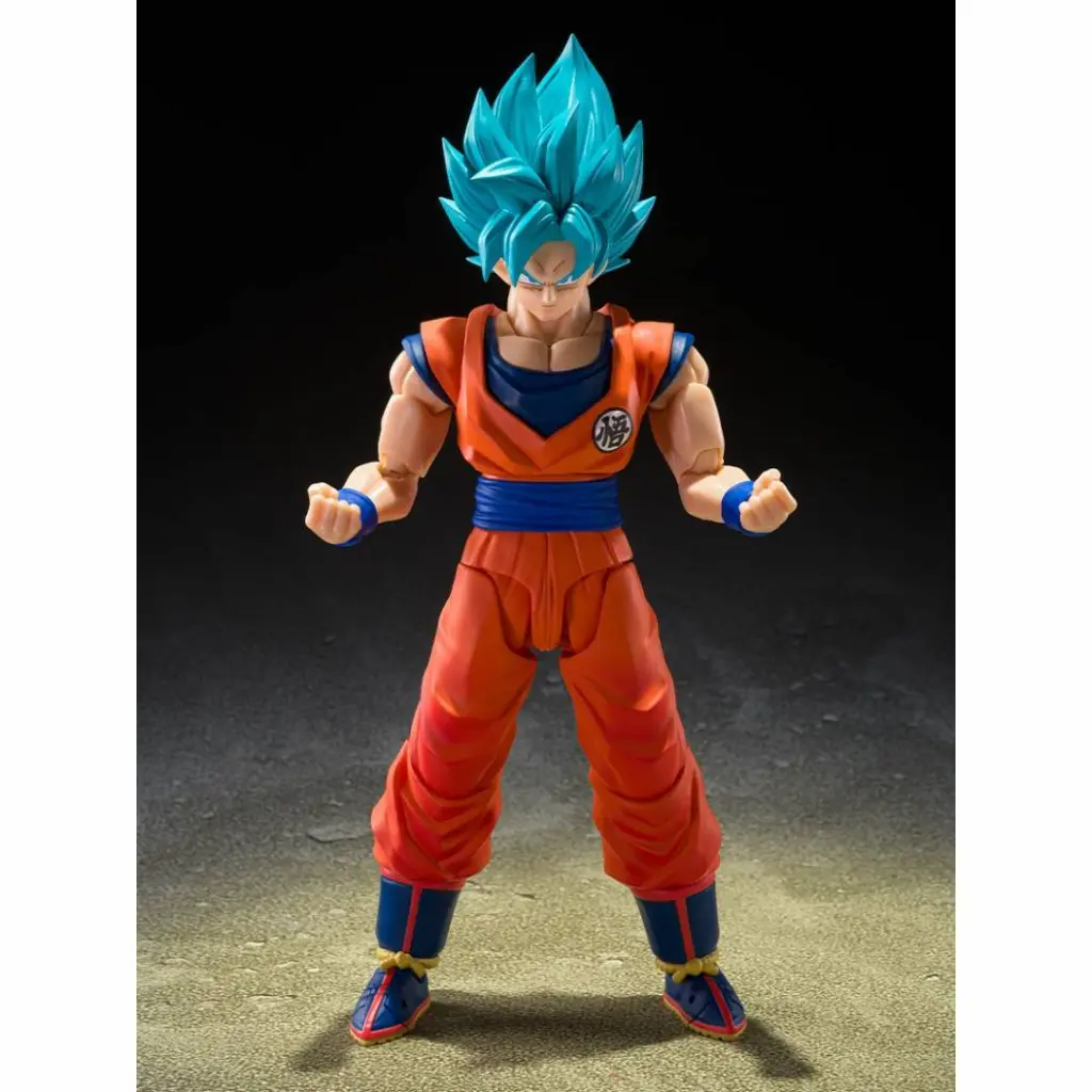 S.H.FIGUARTS ACTION FIGURE BANDAI SHF SSGSS SON GOKU 〈BLUE POWER TRANSCENDING LIMITS〉