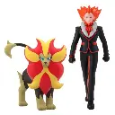 [PREORDER] POKEMON SCALE WORLD KALOS REGION LYSANDRE & PYROAR W/O GUM
