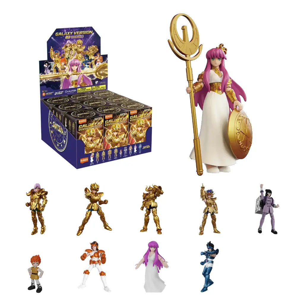 ACTION FIGURES BLOKEES SAINT SEIYA GALAXY VERSION 03 GV 03 GOLD ZODIAC