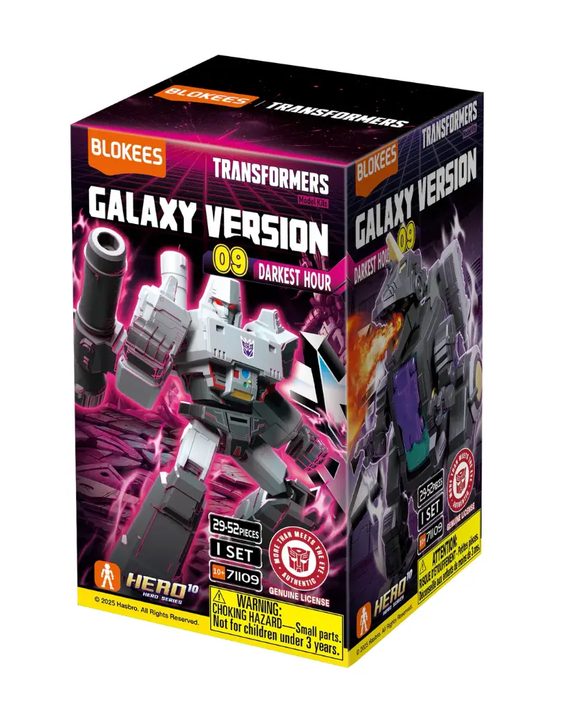 BLOKEES FIGURES TRANSFORMERS GALAXY VERSION 09 GV-09 DARKEST HOUR