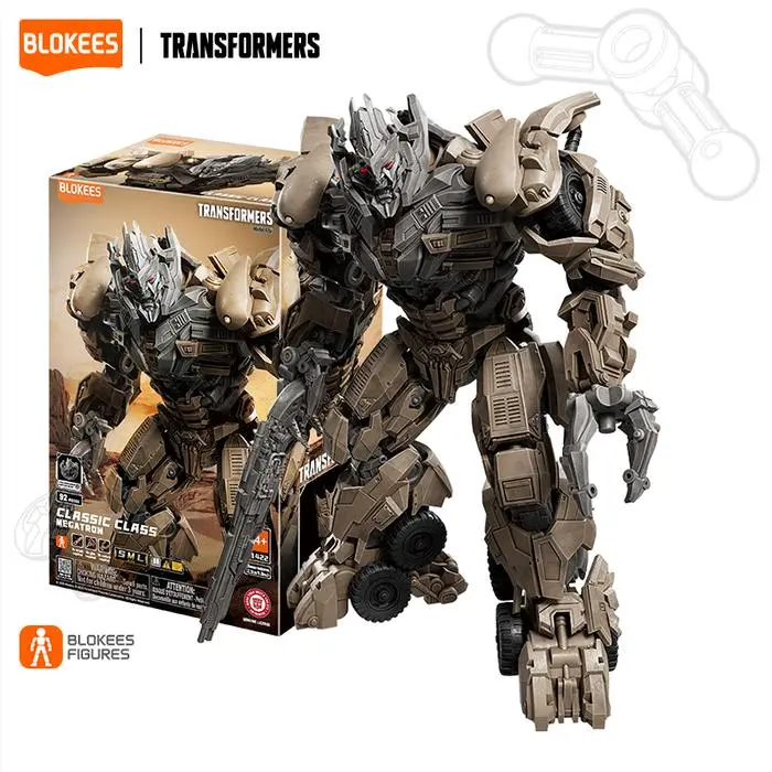 ACTION FIGURE BLOKEES TRANSFORMERS CLASSIC CLASS 22 TRANSFORMERS DARK OF THE MOON MEGATRON