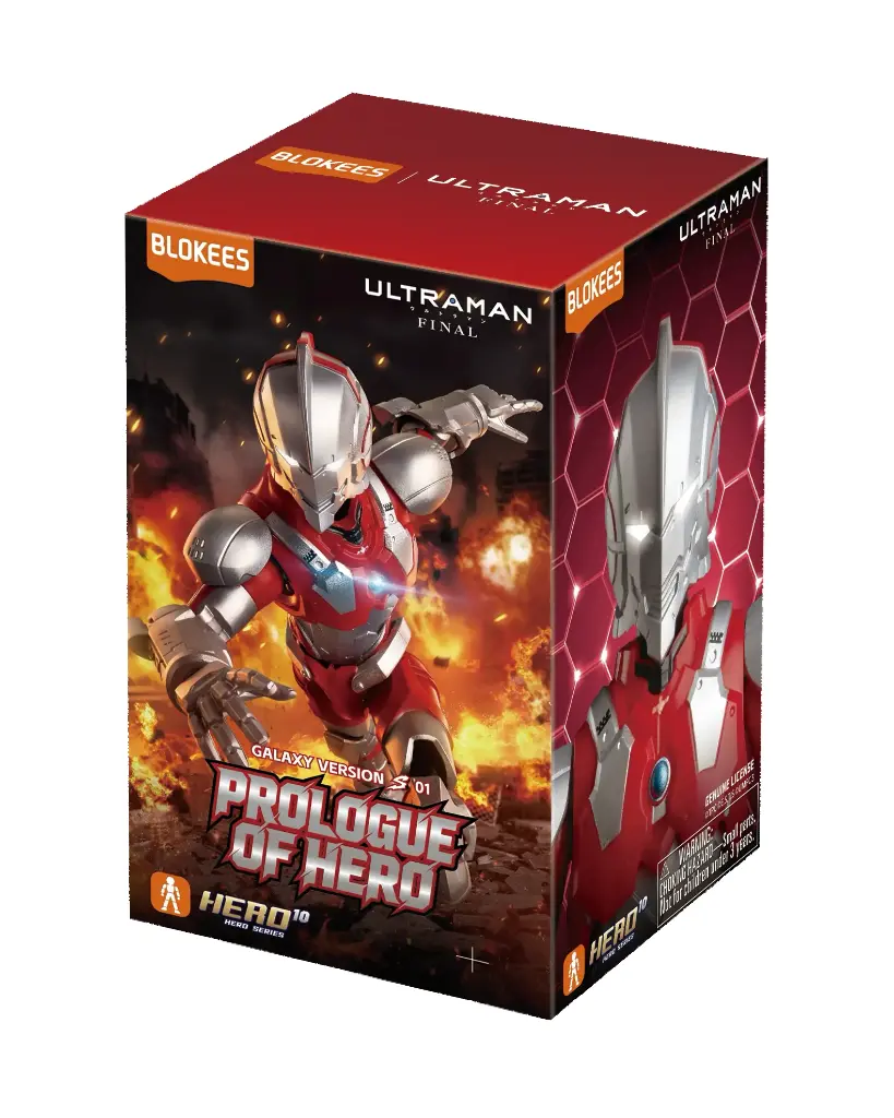 ACTION FIGURE BLOKEES ULTRAMAN GALAXY VERSION S 01 (GVS 01) PROLOGUE OF HERO