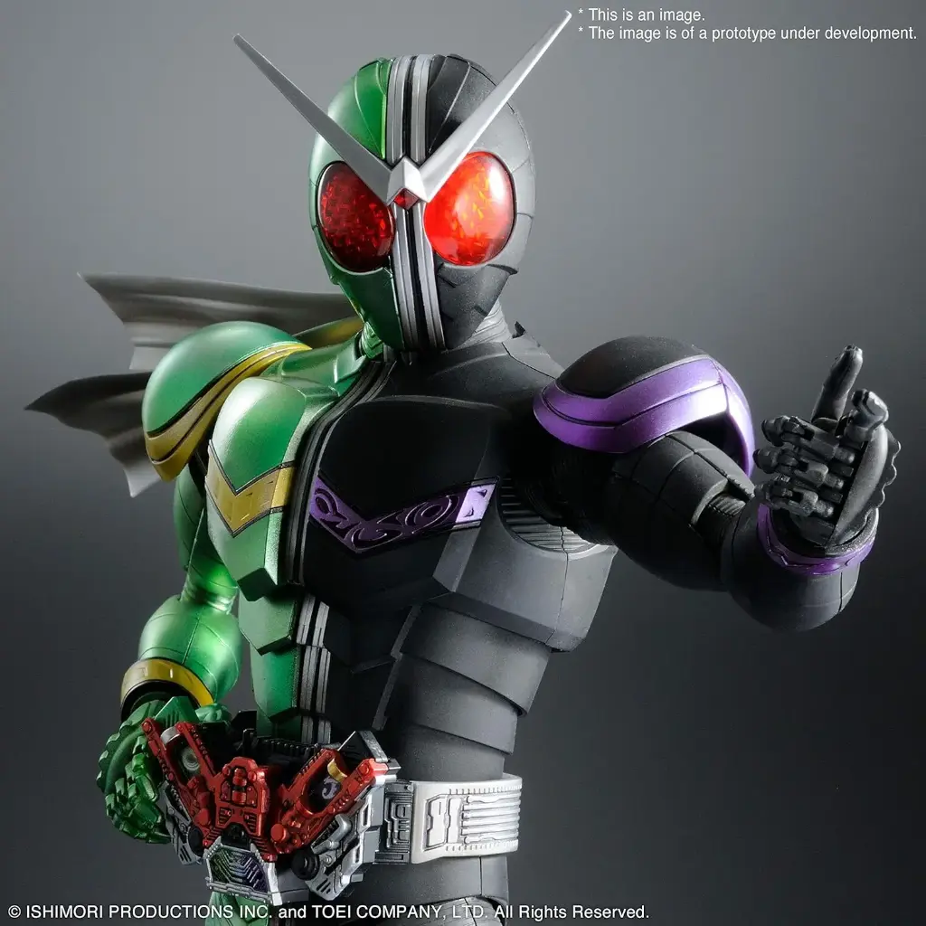 MODEL KIT ACE MODEL FIGURE-RISE STANDARD KAMEN RIDER DOUBLE CYCLONE JOKER
