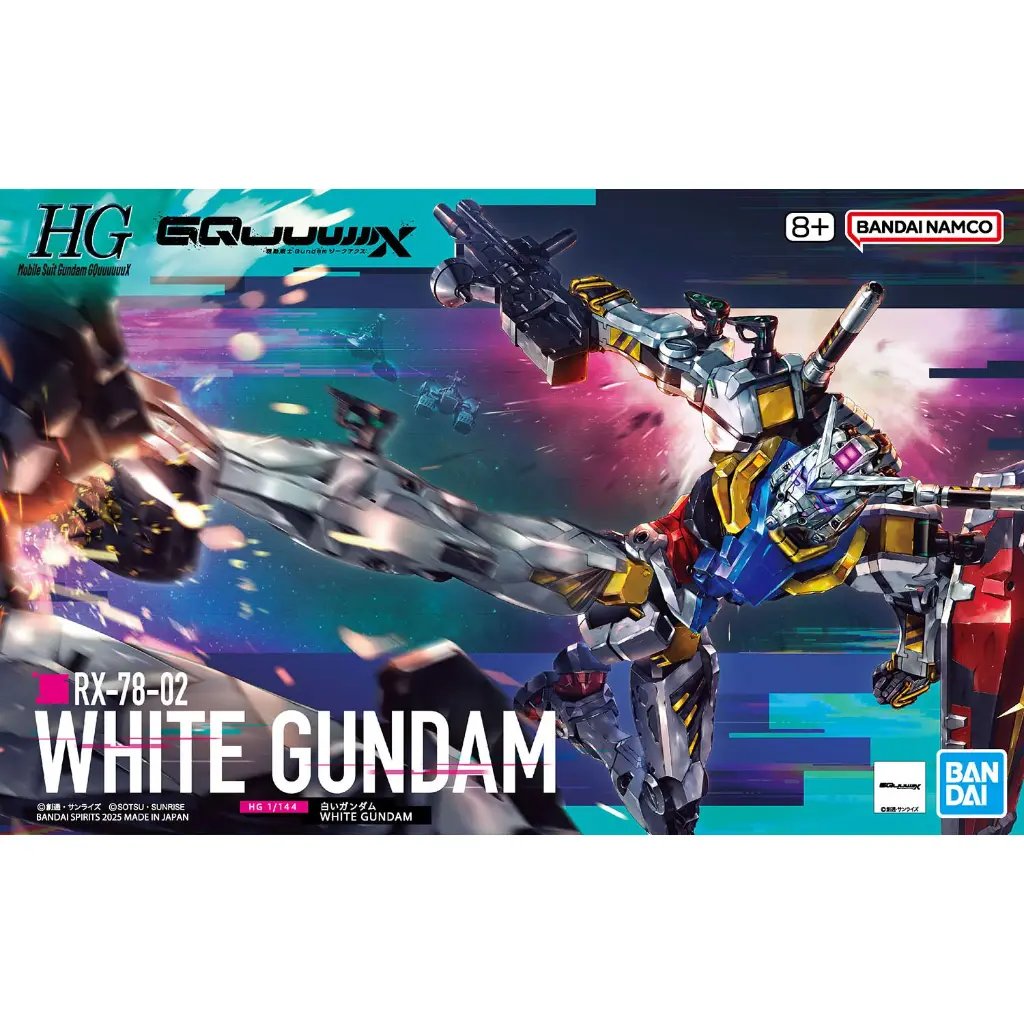 MODEL KIT HG 1/144 WHITE GUNDAM