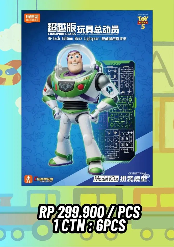 ACTION FIGURE BLOKEES TOY STORY CC01 - BUZZ LIGHTYEAR