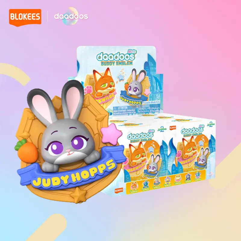 [PREORDER] BLOKEES ZOOTOPIA-DAADOOS MATE SERIES 01 BUDDY EMBLEM