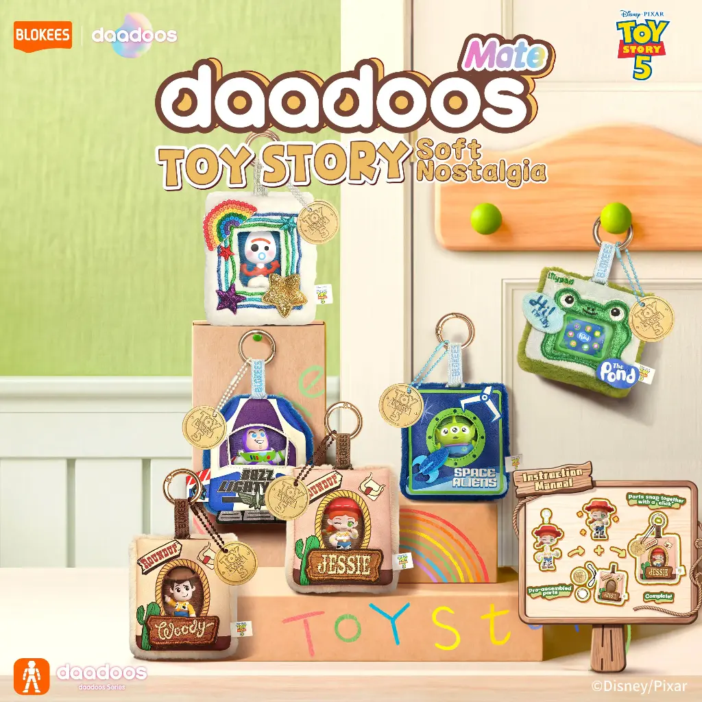 BLOKEES TOY STORY-DAADOOS MATE 01 PLUSHIE MEMORIES