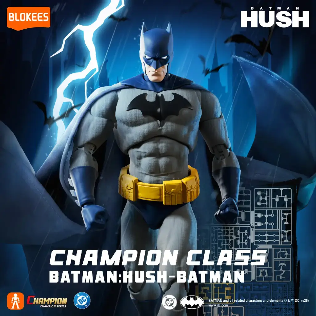 [PREORDER] ACTION FIGURE BLOKEES CHAMPION CLASS BATMAN HUSH