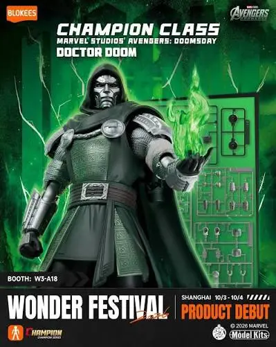 [PREORDER] ACTION FIGURE BLOKEES MARVEL HERO CHAMPION CLASS CC17 DOOMSDAY DR.DOOM
