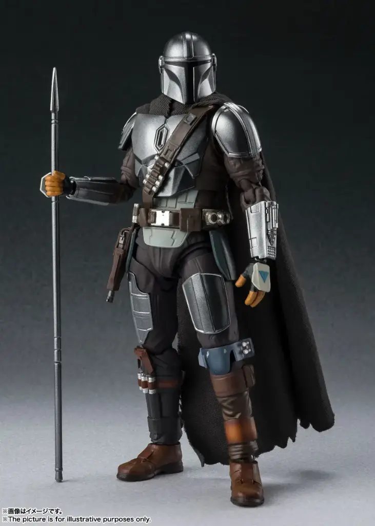 S.H.FIGUARTS ACTION FIGURE BANDAI SHF MANDALORIAN (DIN DJARIN) (STAR WARS MANDALORIAN)
