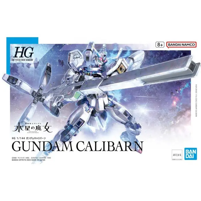 MODEL KIT HG BANDAI HGTWFM CALIBARN GUNDAM