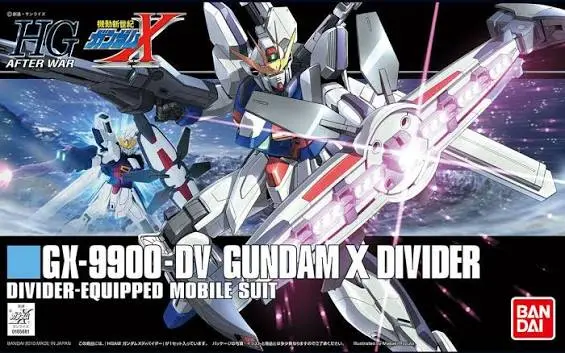 HG HGAW BANDAI GX-9900-DV GUNDAM X DIVIDER