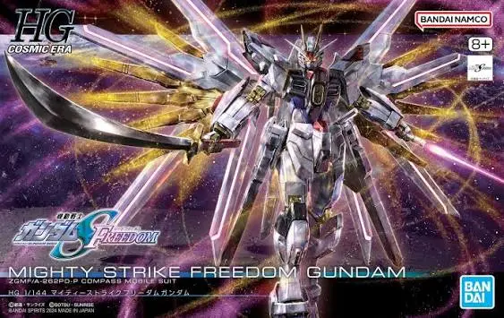 MODEL KIT HGSF BANDAI MIGHTY STRIKE FREEDOM GUNDAM