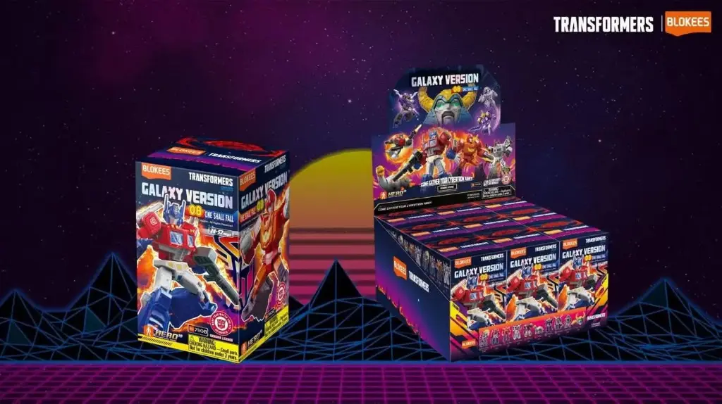 BLOKEES FIGURES TRANSFORMERS GALAXY VERSION 08 GV-08 ONE SHALL FALL