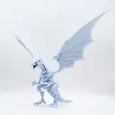 FIGURERISE BLUE EYES WHITE DRAGON KAIBA MODEL