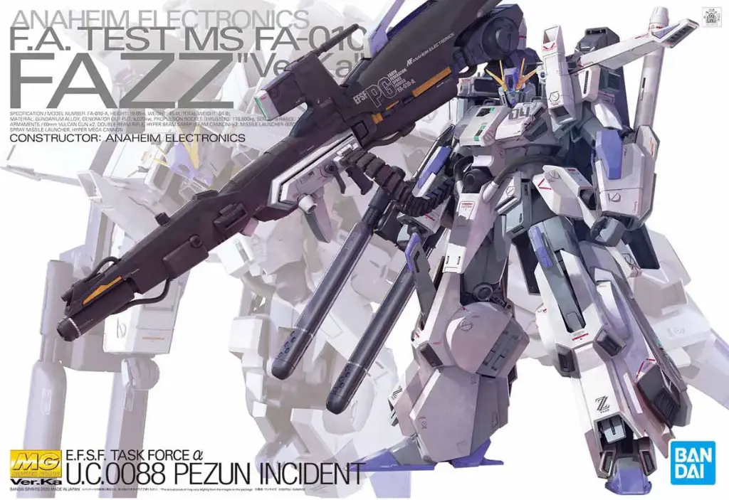MG BANDAI FAZZ VER KA