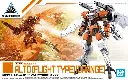 MODEL KIT BANDAI 30MM eEXM-17 Alto (Flight Type) (Orange)