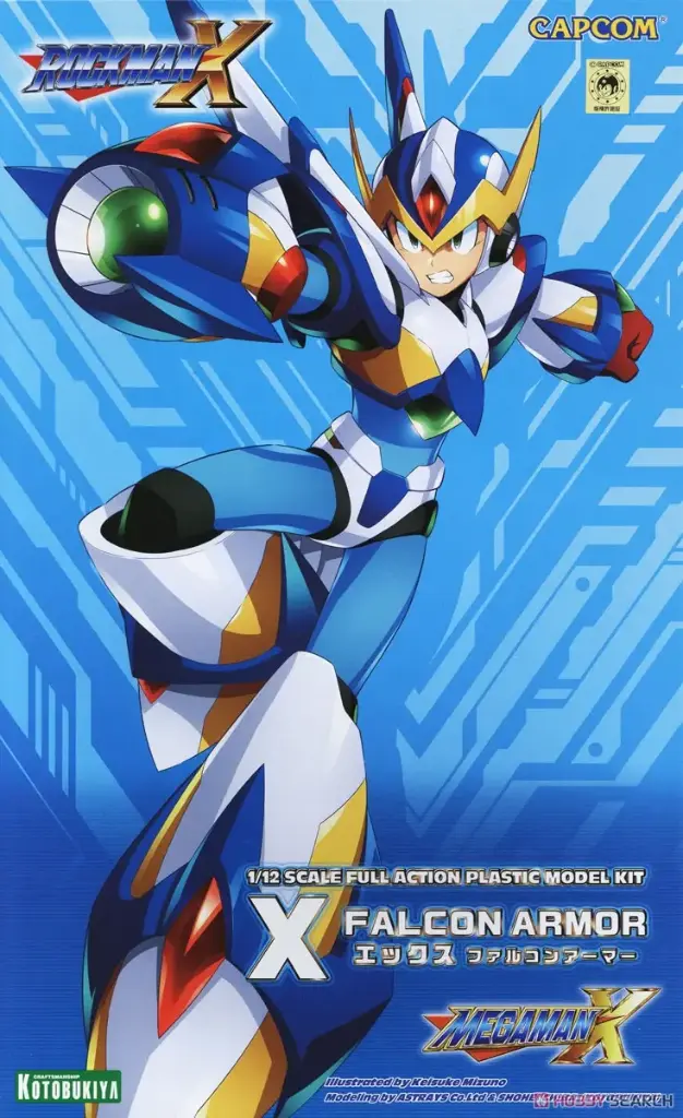 MODEL KIT KOTOBUKIYA MEGA MAN MEGAMAN X FALCON ARMOR