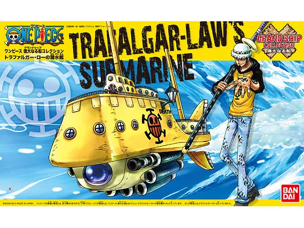 MODEL KIT BANDAI ONE PIECE GRAND SHIP COLLECTION : TRAFALGAR SUBMARINE