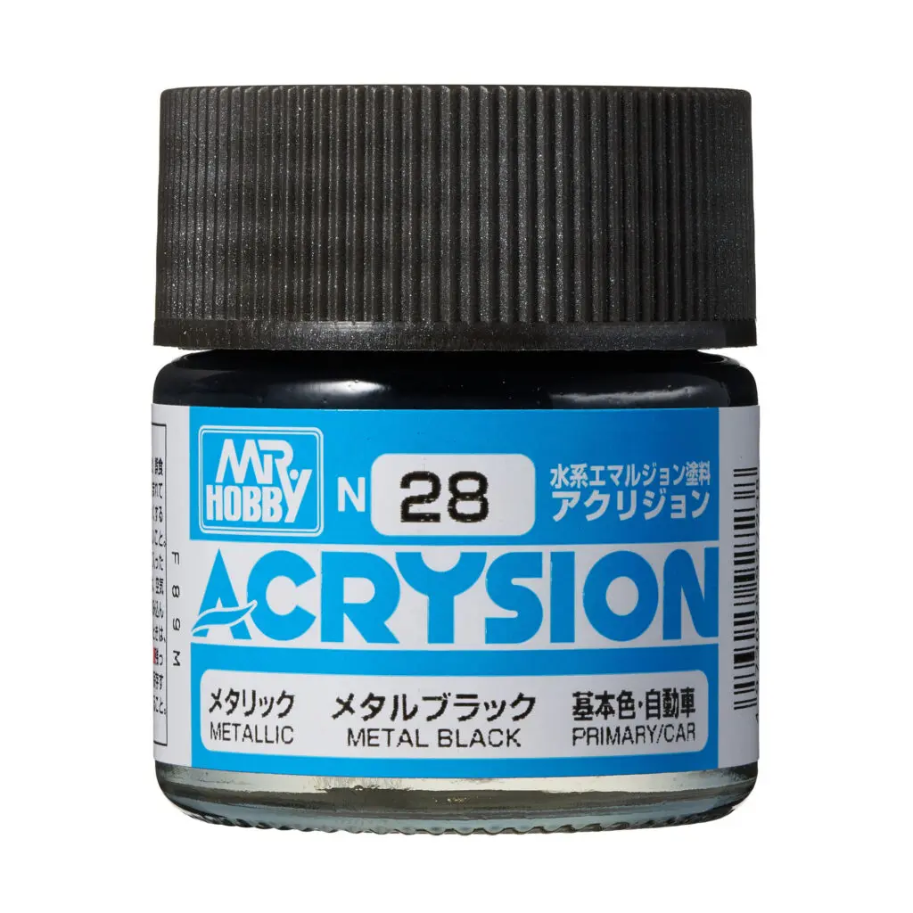 PAINT - ACRYSION N28 METAL BLACK