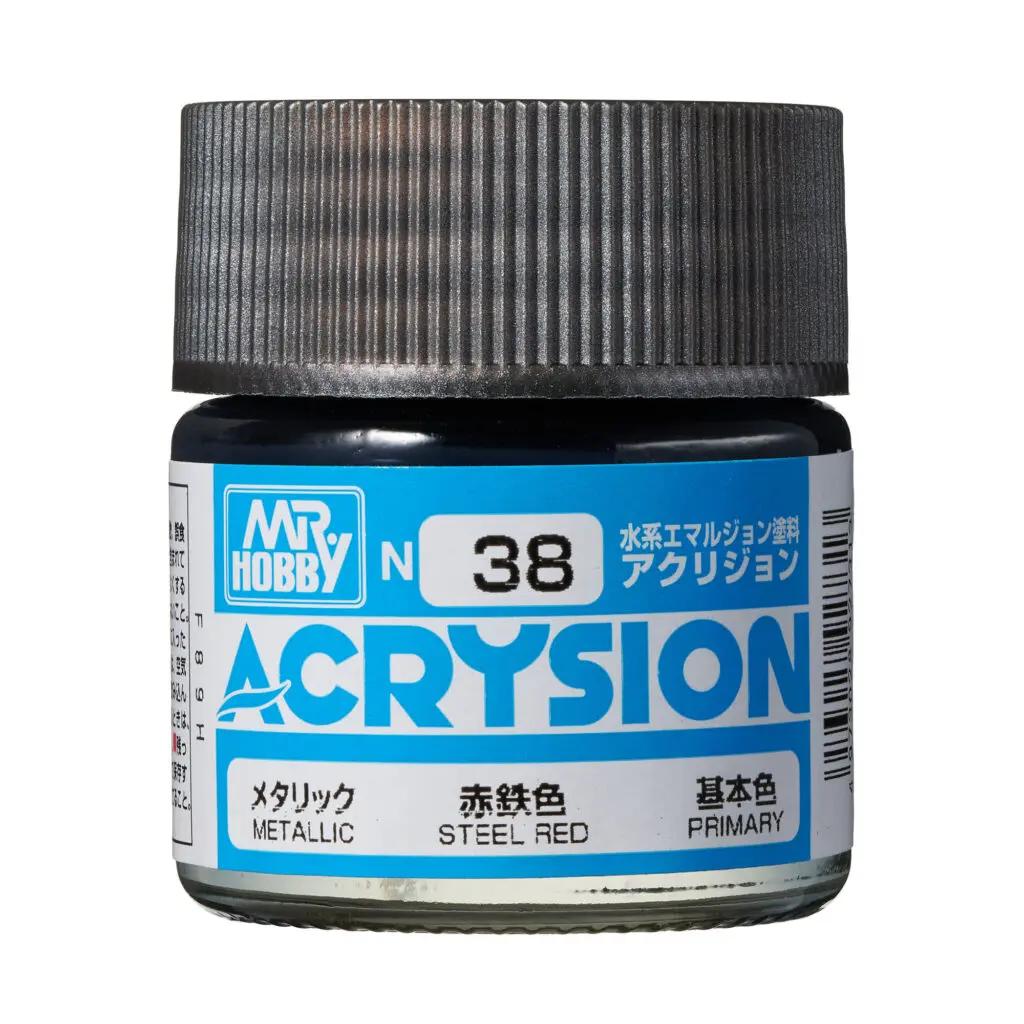 PAINT - ACRYSION N38 STEEL RED