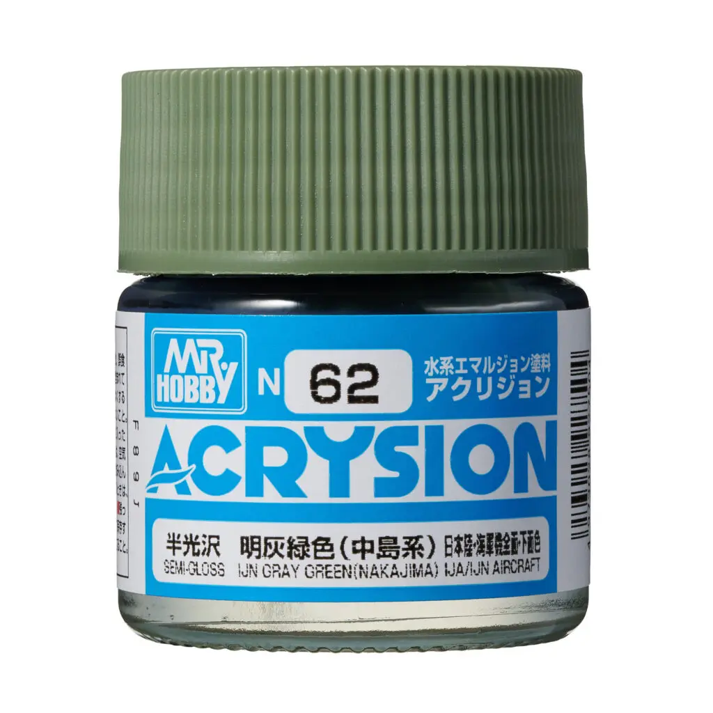 PAINT - ACRYSION N62 IJN GRAY GREEN (NAKAJIMA)