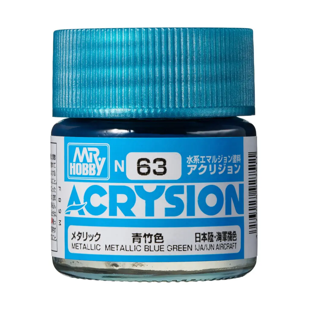 PAINT - ACRYSION N63 METALLIC BLUE GREEN