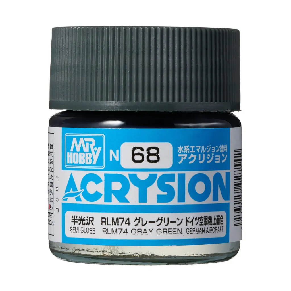 PAINT - ACRYSION N68 RLM74 GRAY GREEN