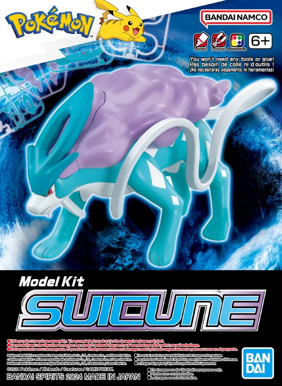 MODEL KIT POKEMON BANDAI PLAMO COLLECTION 09 SUICUNE