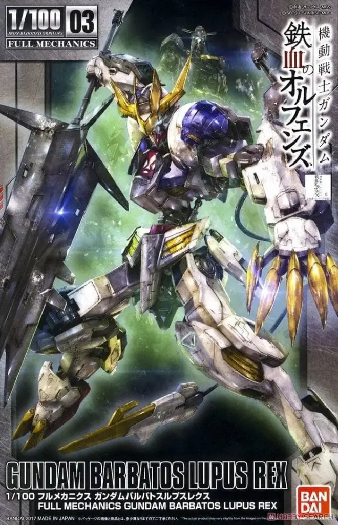 1/100 FULL MECHANICS BANDAI GUNDAM BARBATOS LUPUS REX