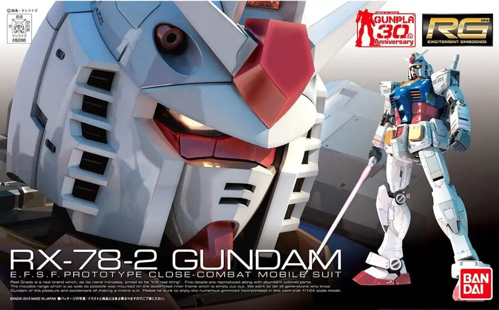 RG BANDAI RX78-2 GUNDAM