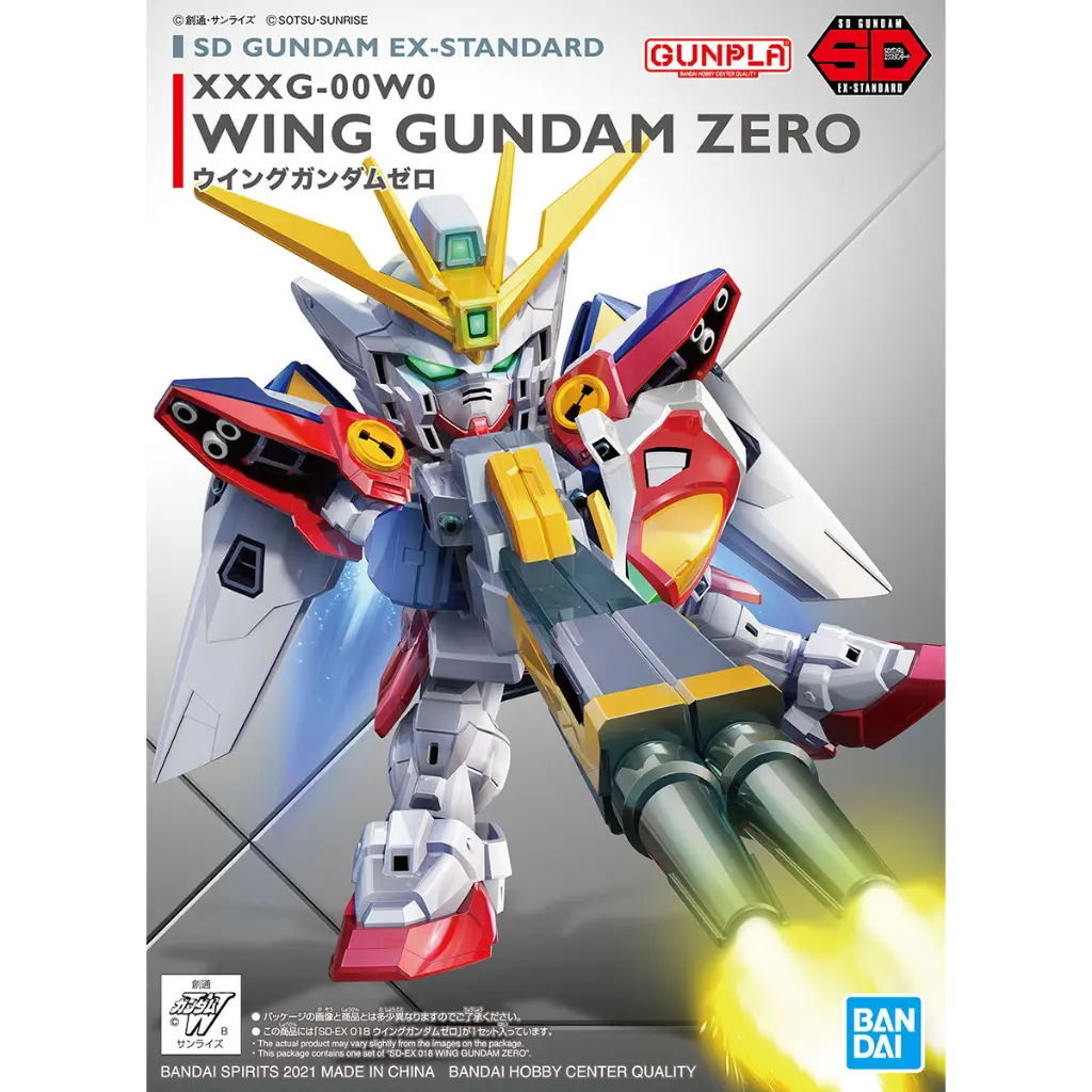 SD EX-STANDARD BANDAI 018 WING GUNDAM ZERO