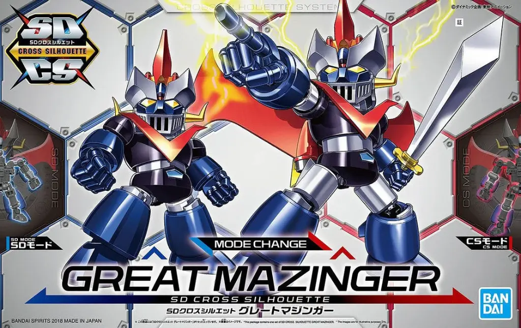 SD SDCS BANDAI GREAT MAZINGER
