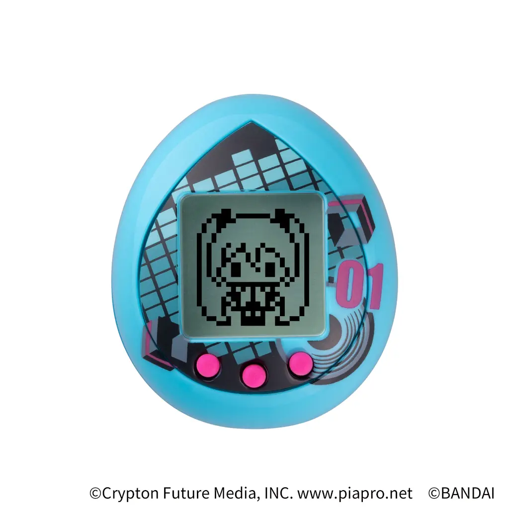 BANDAI TAMAGOTCHI PIAPRO CHARACTERS HATSUNE MIKUTCHI CYBER MIKU VER