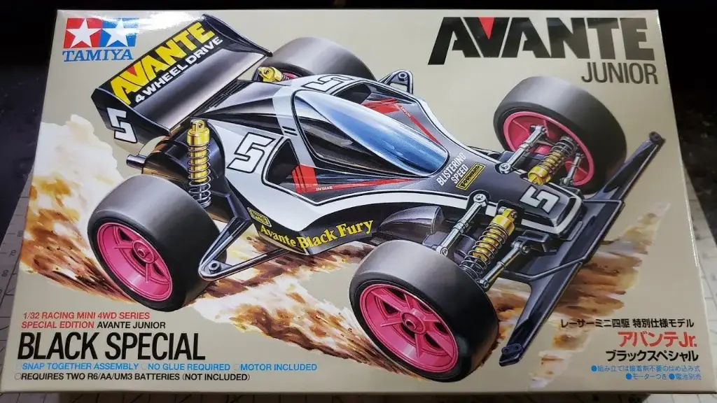MINI 4 WD TAMIYA 95501 AVANTE JUNIOR BLACK SP